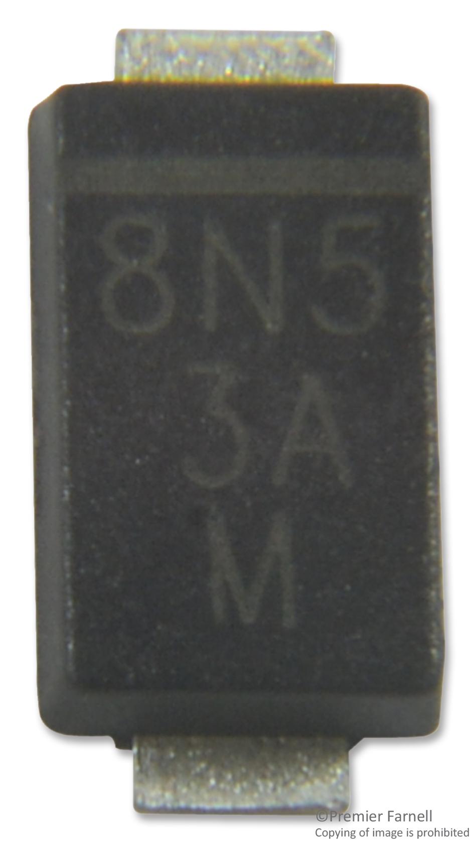 V8PAN50-M3/I RECTIFIER, SCHOTTKY, 8A, 50V, DO-221BC VISHAY