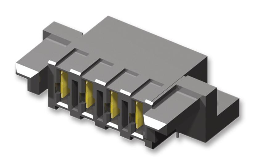 PET-04-01-T-RA-SD CONNECTOR, HEADER, 4POS, 1ROW, 6.35MM SAMTEC