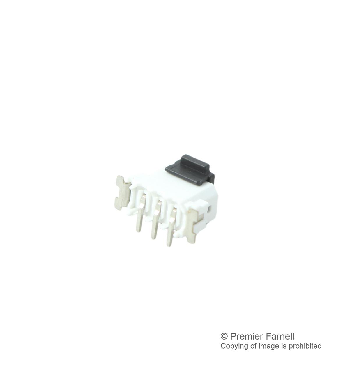 PTSM 0,5/ 5-HV...SMD WH HEADER, VERT, 5 WAY, 2.5MM PITCH, WHITE PHOENIX CONTACT