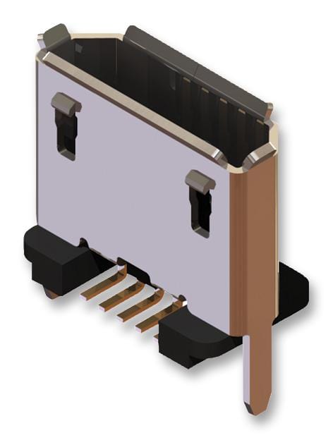 USB3140-30-0170-1-C MICRO USB, 2.0 TYPE B, RECEPTACLE, SMT GCT (GLOBAL CONNECTOR TECHNOLOGY)