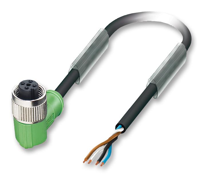 SAC-4P-10,0-PUR/M12FR SENSOR CABLE, 4POS, M12 R/A SOCKET, 10M PHOENIX CONTACT