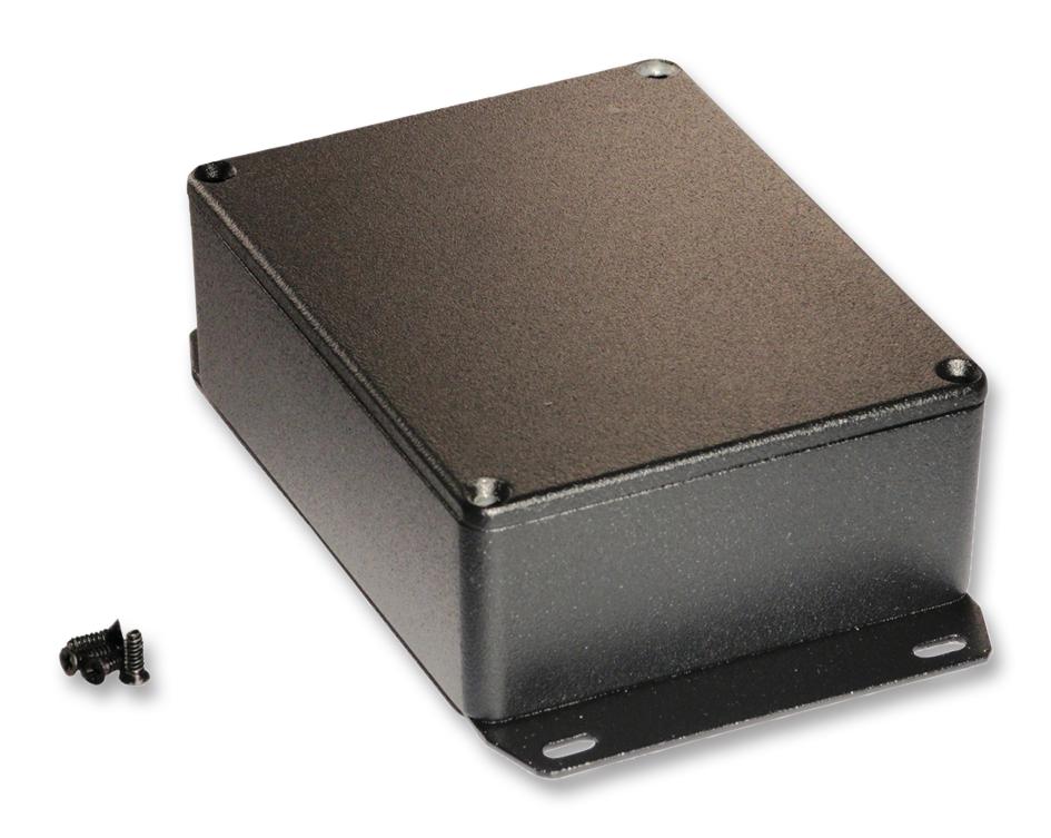 1590BBSFBK INSTRUMENT ENCLOSURE, ALUM ALLOY, BLACK HAMMOND