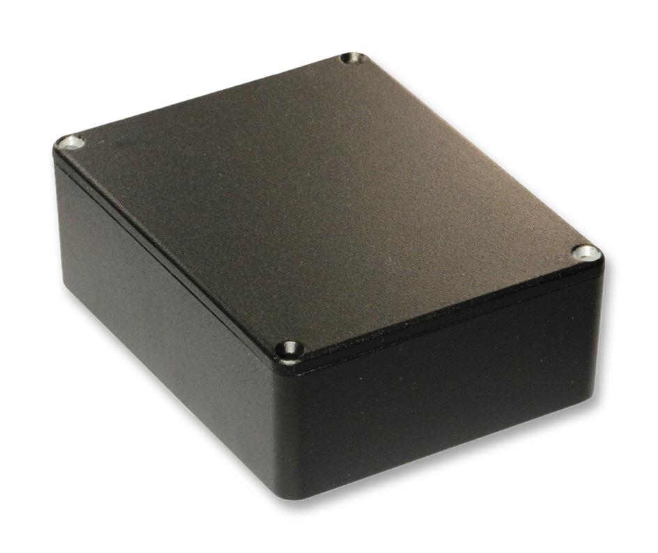 1590WBBSBK INSTRUMENT ENCLOSURE, ALUM ALLOY, BLACK HAMMOND