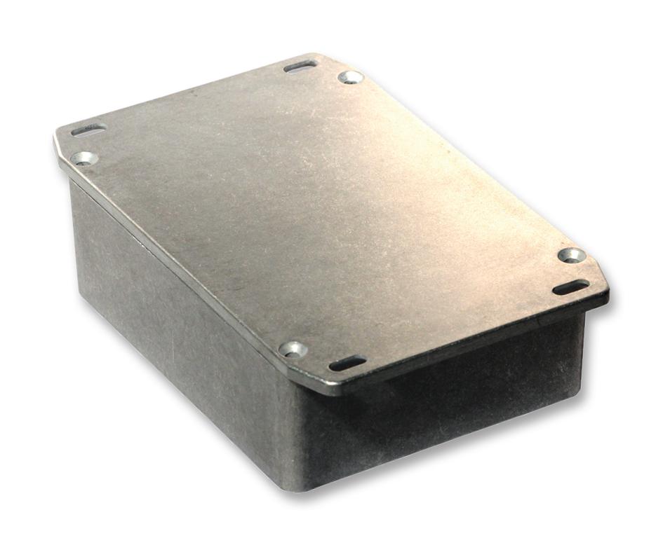 1590WBBSFL INSTR ENCLOSURE, ALUM ALLOY, NATURAL HAMMOND