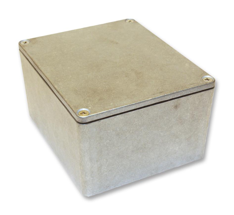 1590WCE INSTR ENCLOSURE, ALUM ALLOY, NATURAL HAMMOND