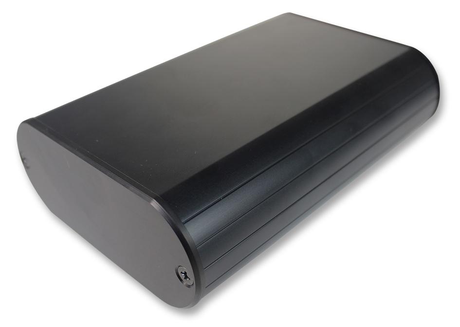 MXA4-10-14BBP PCB BOX ENCLOSURE, ALUMINIUM, BLACK TAKACHI