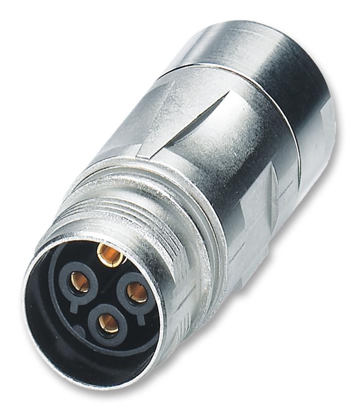 ST-3ES1N8A9K04S CIRCULAR CONNECTOR, RCPT, 4POS, CABLE PHOENIX CONTACT