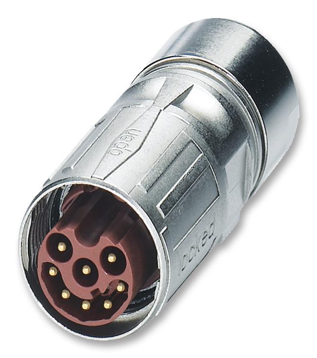 ST-08P1N8A8K04S CIRCULAR CONNECTOR, PLUG, 8POS, CABLE PHOENIX CONTACT