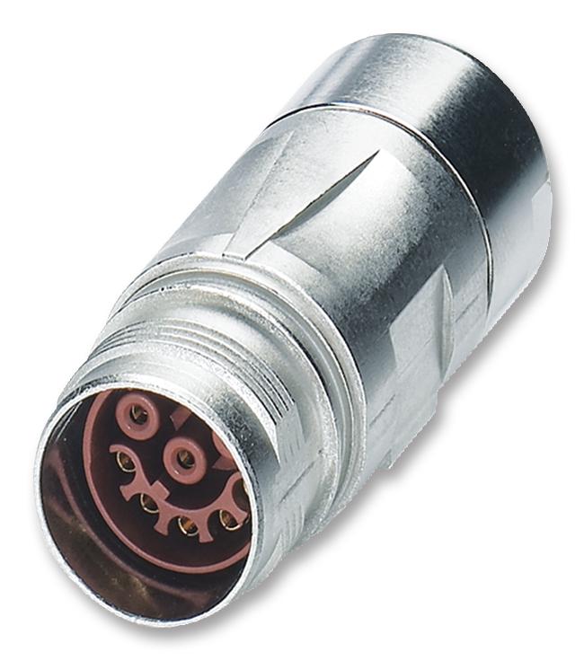 ST-08S1N8A9K04S CIRCULAR CONNECTOR, RCPT, 8POS, CABLE PHOENIX CONTACT
