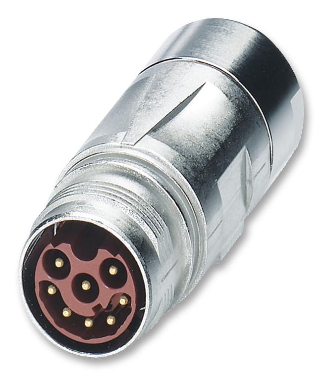 ST-08P1N8A9K04S CIRCULAR CONNECTOR, RCPT, 8POS, CABLE PHOENIX CONTACT