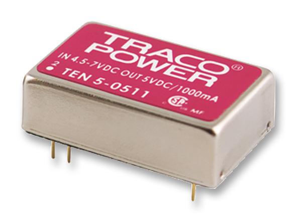 TEN 5-2410 DC-DC CONVERTER, 3.3V, 1.2A, DIP TRACO POWER