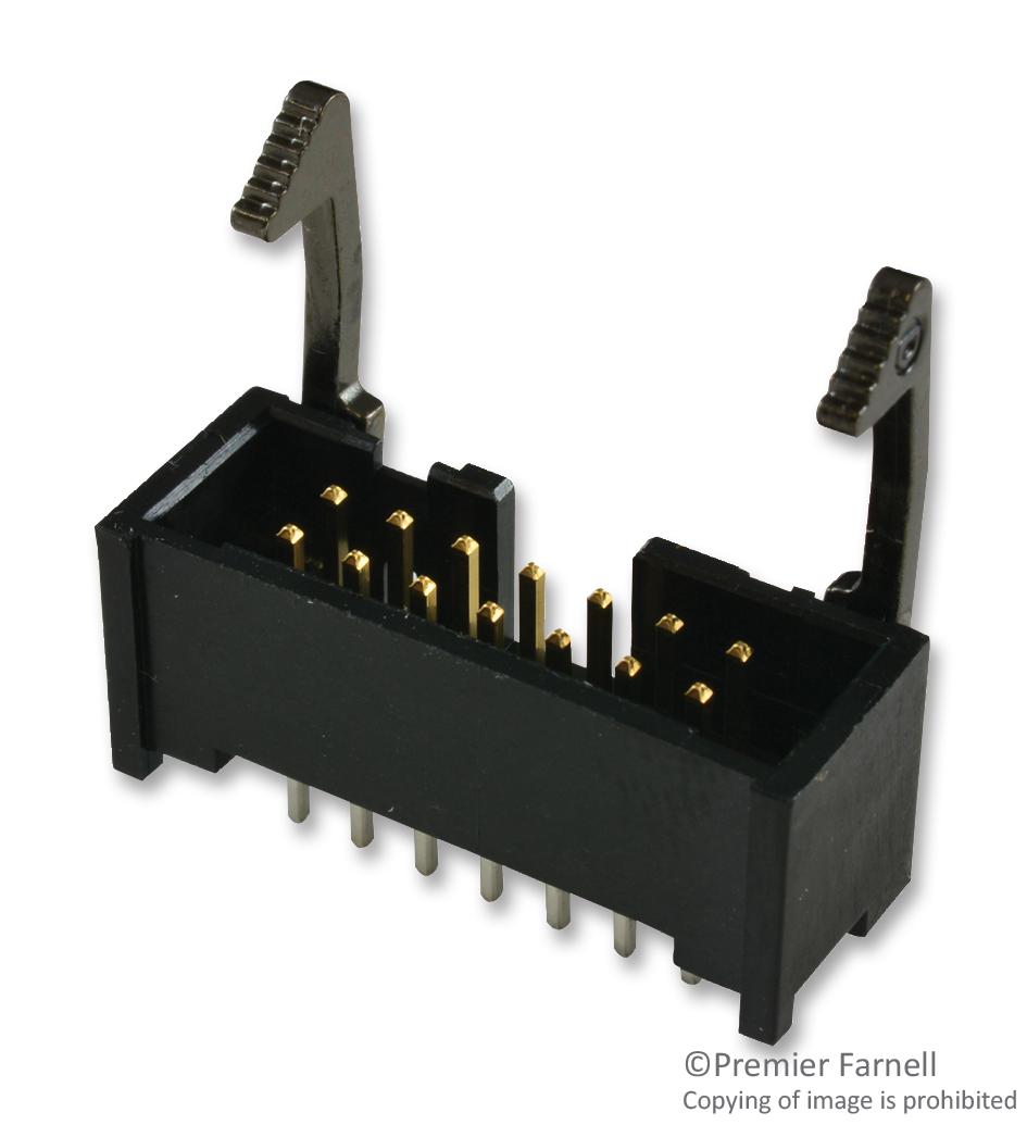 1761606-5 CONNECTOR, HEADER, 14POS, 2ROW, 2.54MM AMP - TE CONNECTIVITY