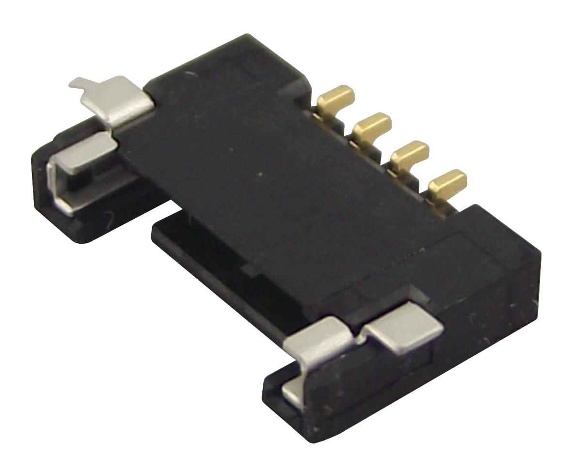 503763-0491 CONNECTOR, HEADER, 4POS, 1ROW, 1MM MOLEX