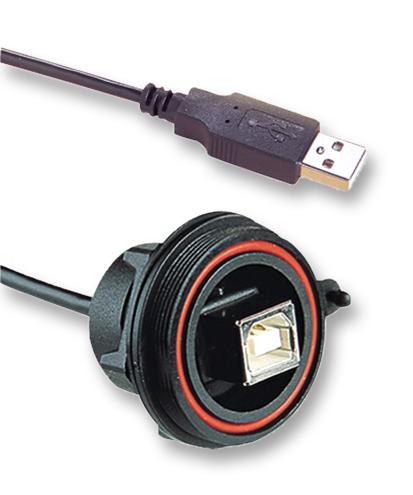 PX0844/B/0M50/A COMPUTER CABLE, USB 2.0, 0.5M, BLACK BULGIN LIMITED