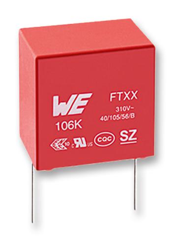 890334023028 CAP, 0.22µF, 310VAC, 10%, PP WURTH ELEKTRONIK