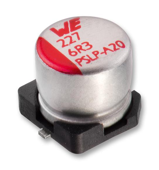 875105142001 CAP, 47µF, 6.3V, 20% WURTH ELEKTRONIK