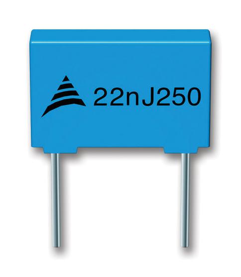 B32520C3154K000 CAP, 0.15µF, 250V, 10%, PET EPCOS