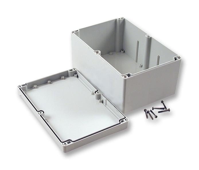 1555VBGY PCB BOX ENCLOSURE, ABS, GREY HAMMOND