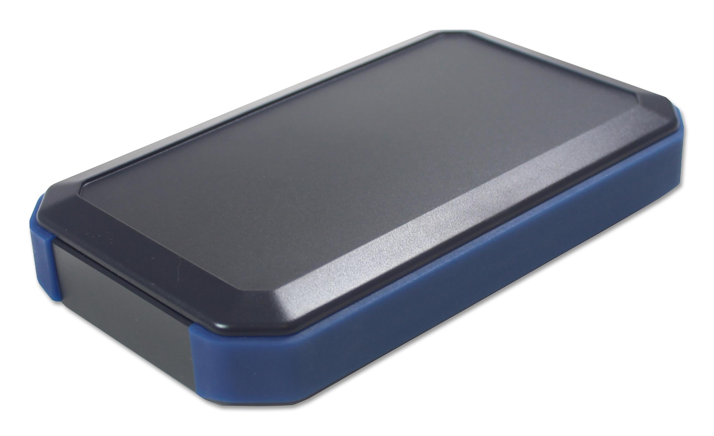 WH145-25-N-BN HANDHELD ENCLOSURE, ABS, BLACK/BLUE TAKACHI