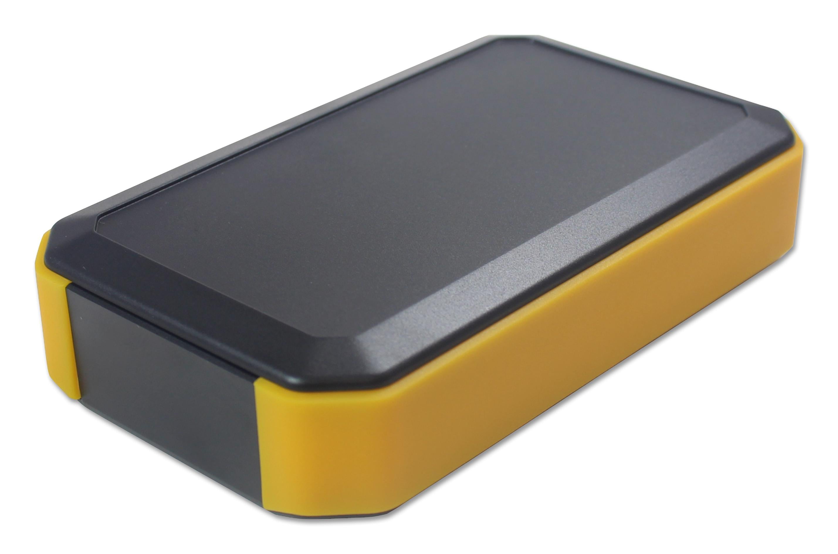 WH145-33-N-BY HANDHELD ENCLOSURE, ABS, BLACK/YELLOW TAKACHI