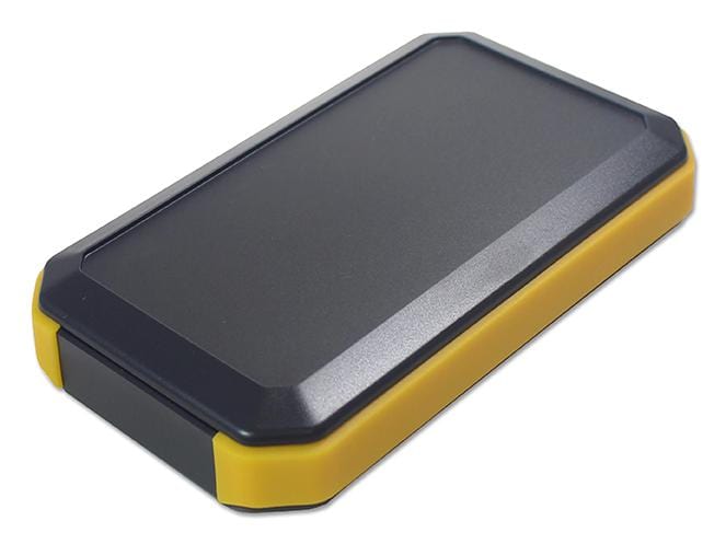 WH145-25-M2-BY HANDHELD ENCLOSURE, ABS, BLACK/YELLOW TAKACHI