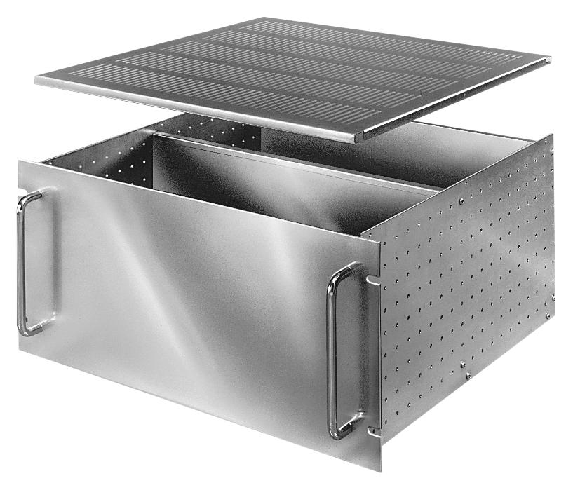 RM14225 RACK MOUNT CHASSIS, 19IN, ALUMINIUM BUD INDUSTRIES