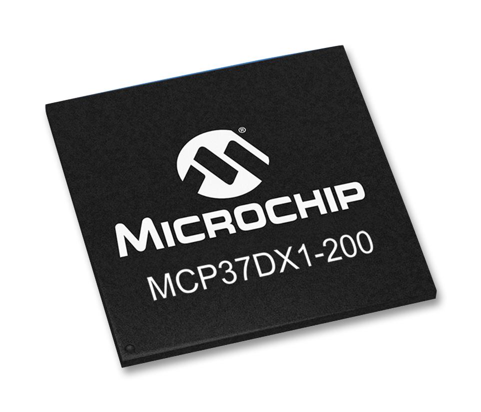 MCP37D31-200I/TL ADC, 16BIT, 200MSPS, VTLA-124 MICROCHIP