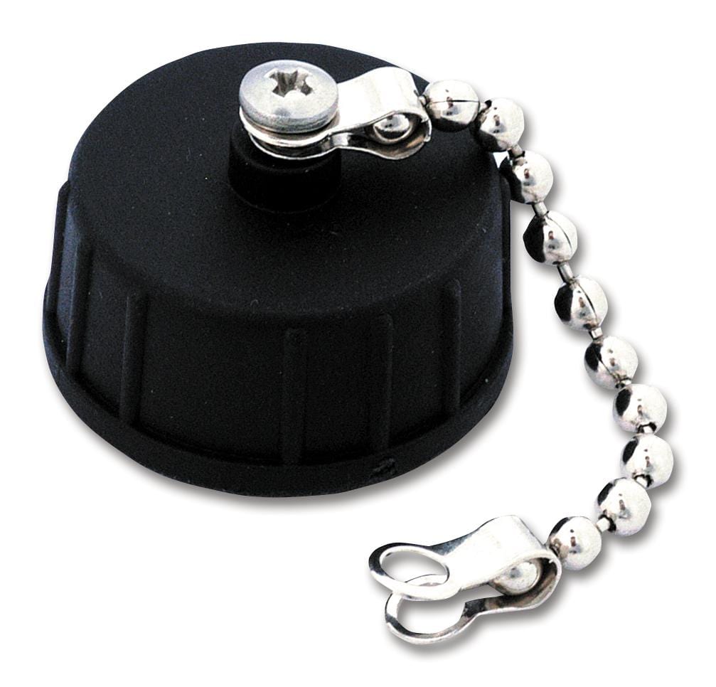 USBBFC7 CAP W/ CHAIN, PLASTIC, USB-B FIELD RCPT AMPHENOL SOCAPEX