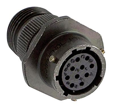 PT01J10-6S CIRCULAR CONNECTOR, RCPT, 10-6, CABLE AMPHENOL INDUSTRIAL
