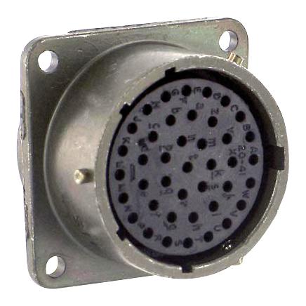 PT02E18-11S-023 CIRCULAR CONNECTOR, RCPT, 18-11, FLANGE AMPHENOL INDUSTRIAL