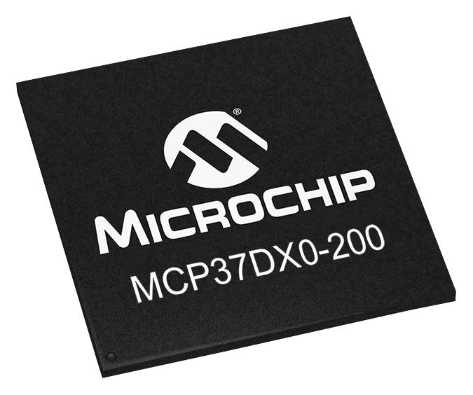 MCP37D10-200I/TL ADC, SINGLE, 12BIT, 200MSPS, SPI, VTLA MICROCHIP