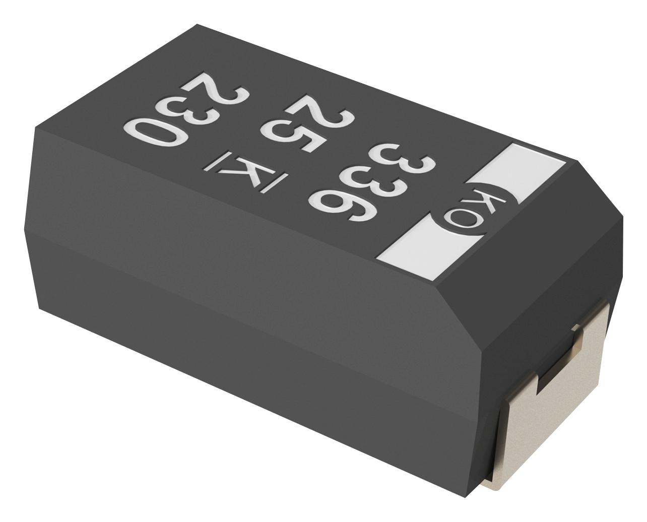 T521D475M063ATE075 CAP, 4.7UF, 63V, TANT, POLYMER, D KEMET