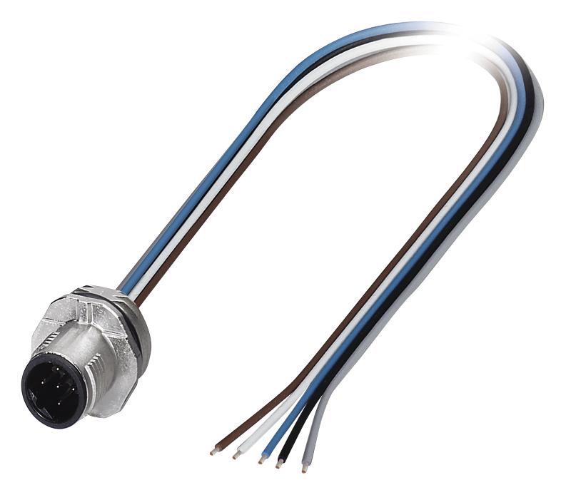 SACC-E-MSB-5CON-M16/0,5 SCO SENSOR CORD, 5P, M12 PLUG-FREE END, 0.5M PHOENIX CONTACT