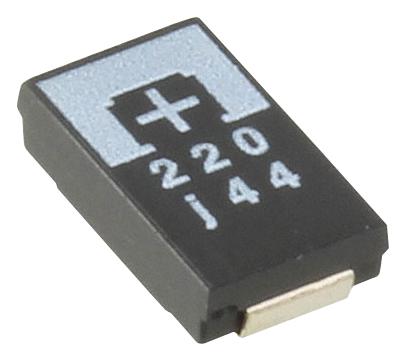 4TAB100M CAP, 100µF, 4V, 20% PANASONIC