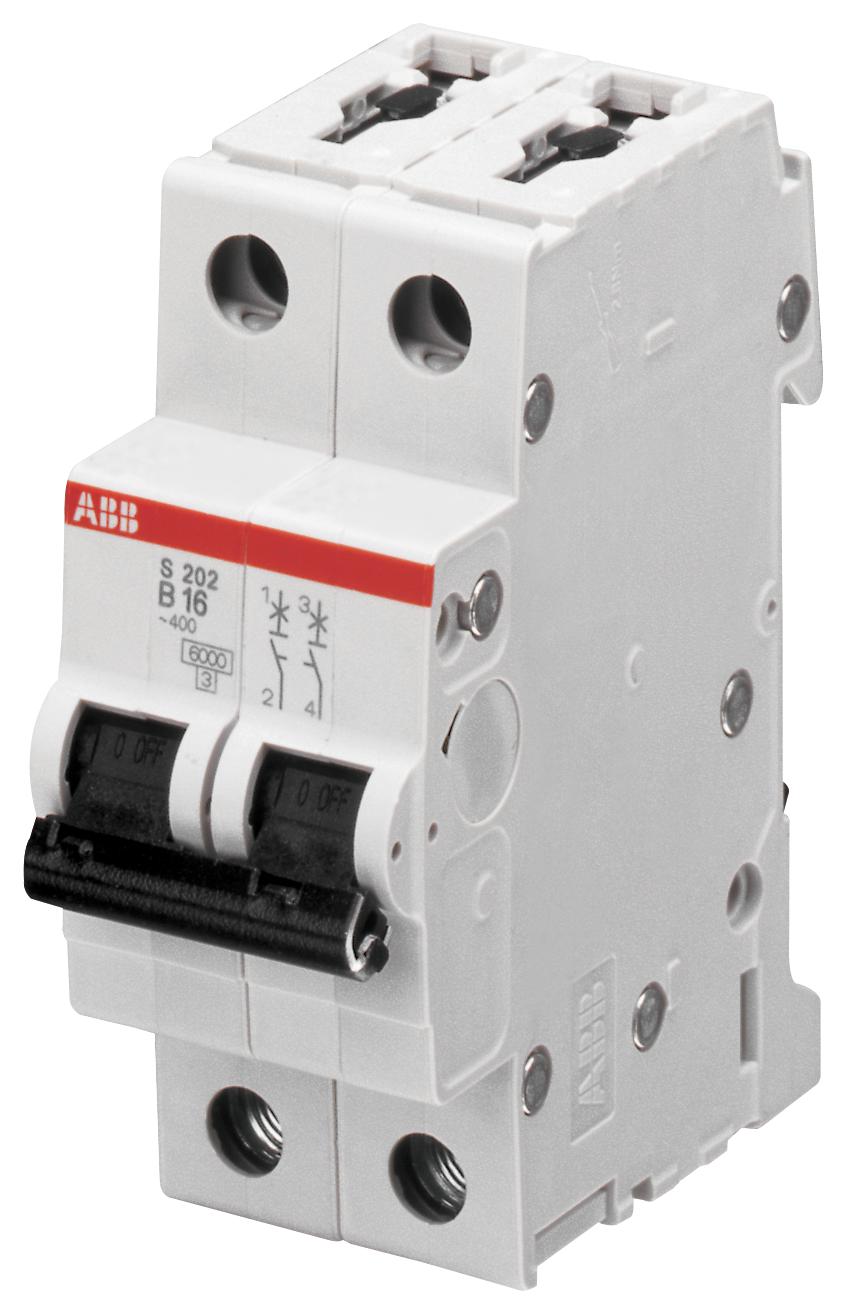 S202M-D50 CIRCUIT BREAKER, THERMAL MAG, 2 POLE ABB