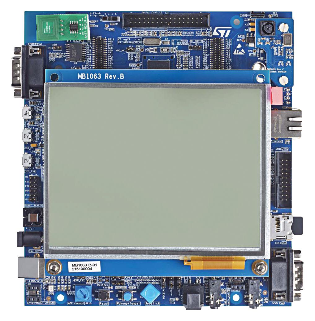 STM32746G-EVAL2 EVALUATION BOARD, MCU WITH DSP+FPU STMICROELECTRONICS