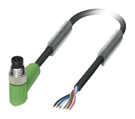 SAC-6P-M 8MR/ 1,5-PUR SENSOR CORD, 6P, M8 PLUG-FREE END, 1.5M PHOENIX CONTACT