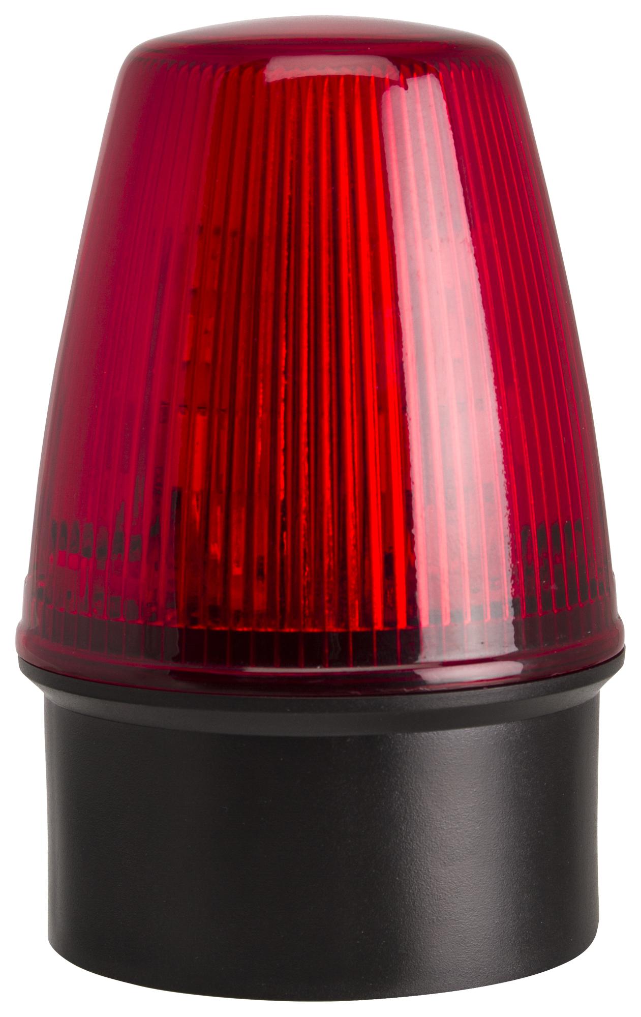 LEDS100-02-02 BEACON, LED, 20-30VAC/DC, RED MOFLASH SIGNALLING