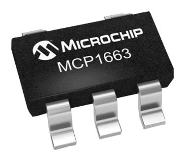 MCP1663T-E/OT DC/DC CONV, BOOST, 500KHZ, SOT-23-5 MICROCHIP