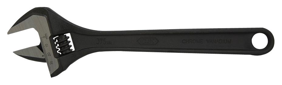 T4366 375 ADJUSTABLE WRENCH, 51MM CK TOOLS