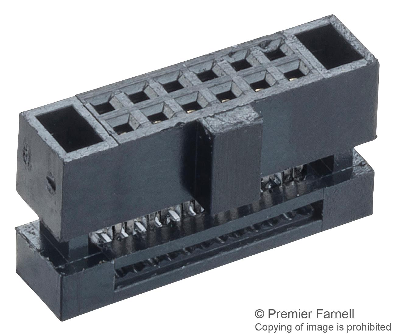 M50-3300642 CONNECTOR, RCPT, 12POS, 2ROW, 1.27MM HARWIN