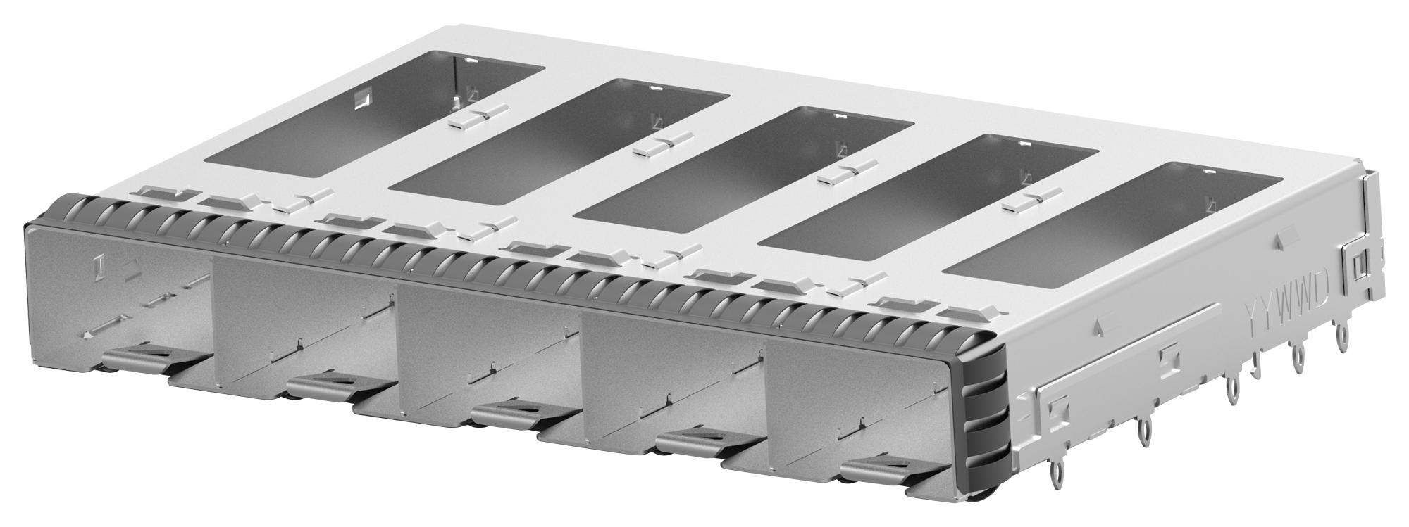 2284170-1 CAGE ASSEMBLY, SFP+, 5PORT TE CONNECTIVITY