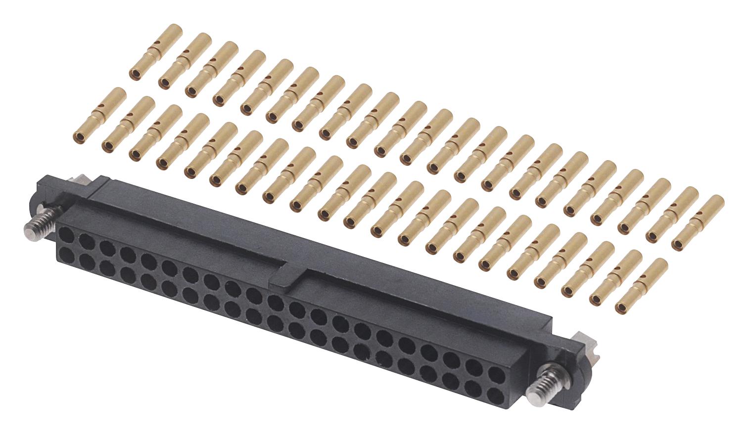 M80-4604205 CONNECTOR, RECEPTACLE, 42POS, 2ROW, 2MM HARWIN