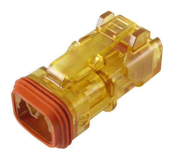 DT06-2S-SDT-CE27 PLUG HOUSING, 2POS, THERMOPLASTIC DEUTSCH - TE CONNECTIVITY