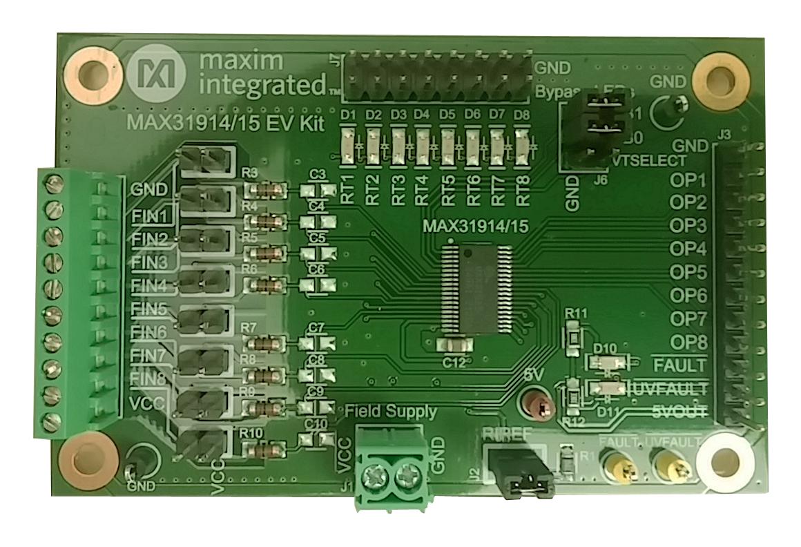 MAX31915EVKIT# EVALUATION BOARD, INTERFACE MAXIM INTEGRATED / ANALOG DEVICES