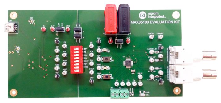 MAX35103EVKIT# EVALUATION MODULE, INTERFACE MAXIM INTEGRATED / ANALOG DEVICES
