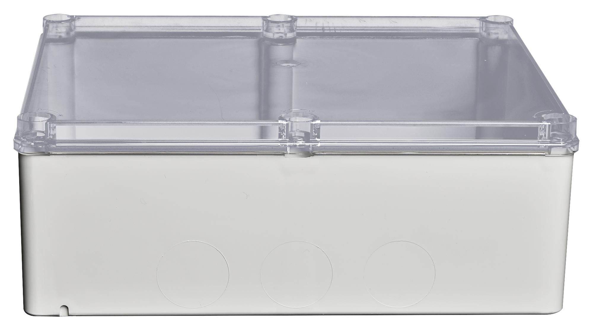 1SL0878A00 JUNCTION BOX, IP55, PLASTIC, GREY/CLEAR ABB