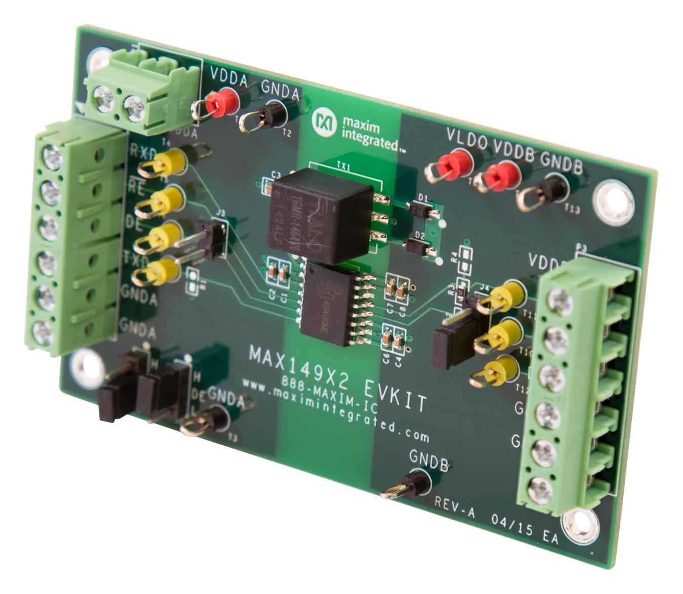 MAX148X2EVKIT# EVALUATION BOARD, RS-485/RS-422 TXRX MAXIM INTEGRATED / ANALOG DEVICES