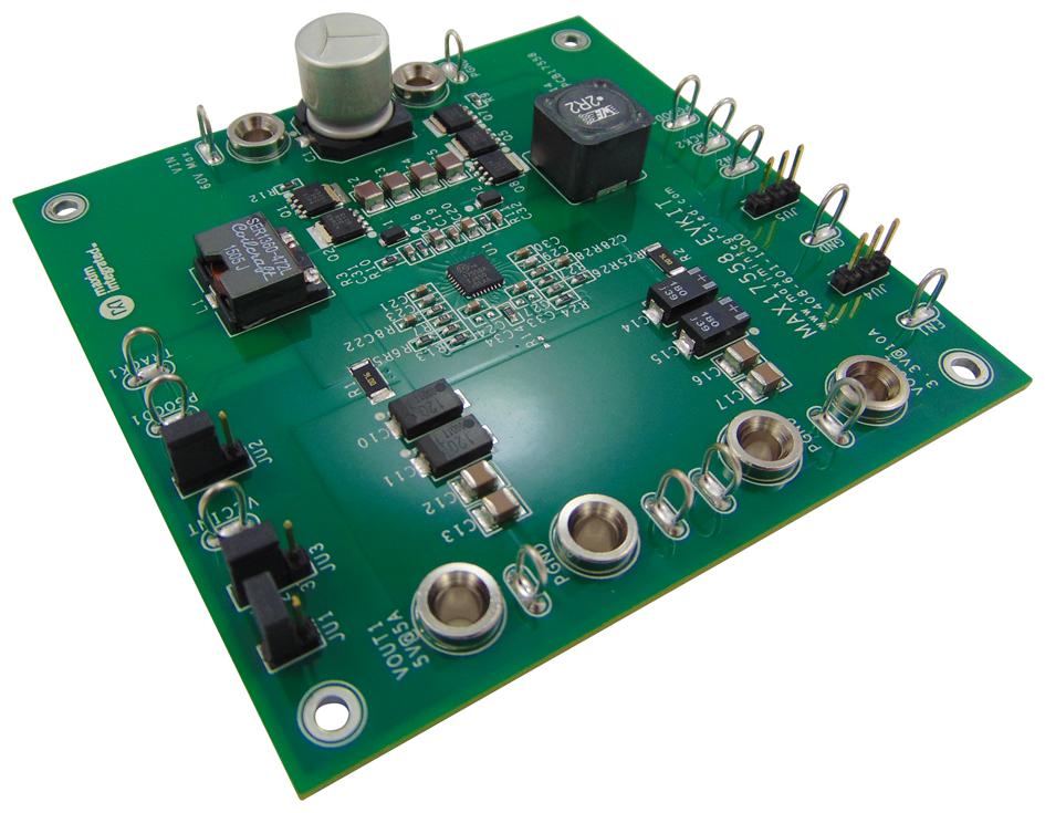 MAX17558EVKIT# EVALUATION BOARD, DUAL SYNC BUCK CTRL MAXIM INTEGRATED / ANALOG DEVICES