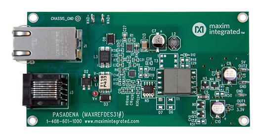 MAXREFDES31# REF DESIGN BOARD, POE POWERED DEVICE MAXIM INTEGRATED / ANALOG DEVICES